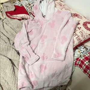 Cozy Pink Disney Hooded Blanket Sweatshirt